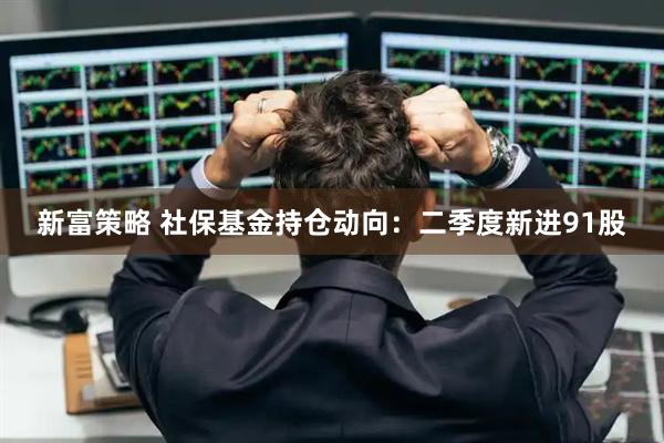 新富策略 社保基金持仓动向：二季度新进91股