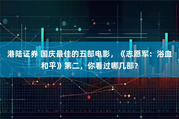 港陆证券 国庆最佳的五部电影，《志愿军：浴血和平》第二，你看过哪几部？